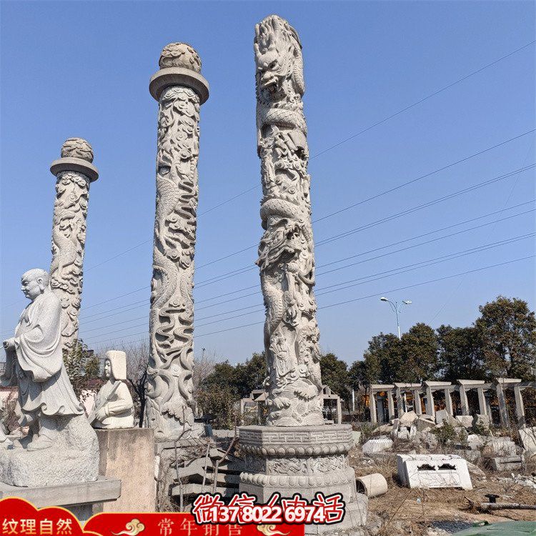 精美石雕文化庭院，欣賞絢麗景觀