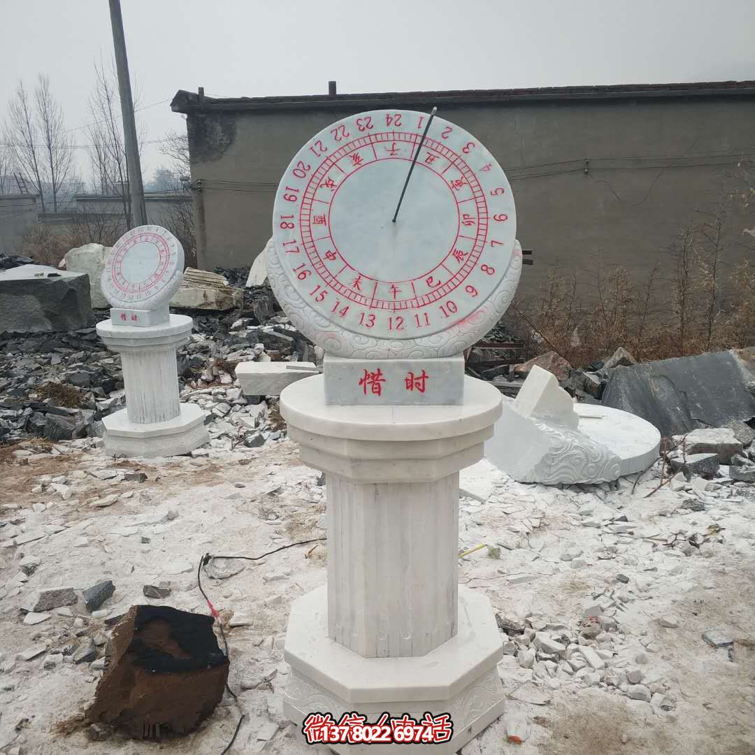 石質(zhì)日晷雕塑，讓景區(qū)更加創(chuàng)意美觀！