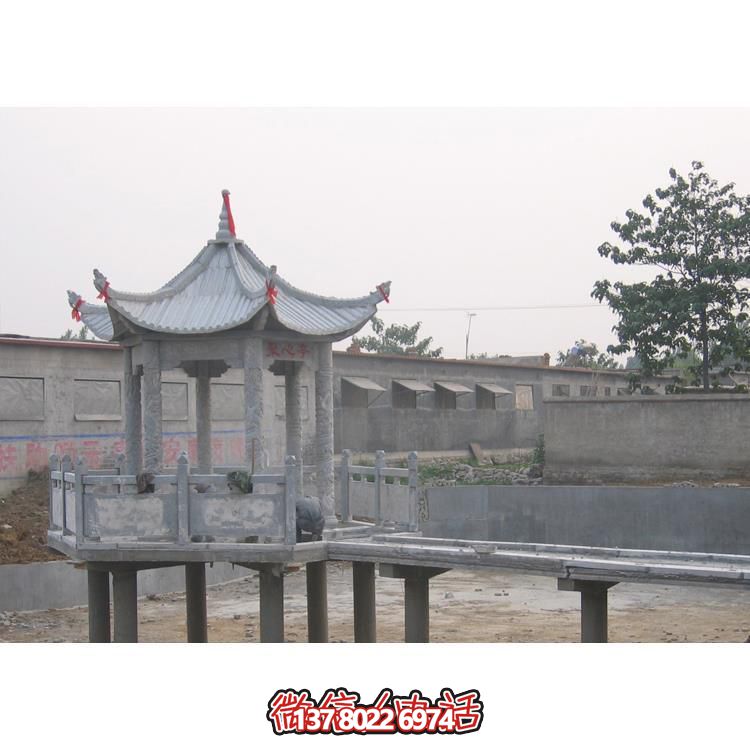 大理石景觀雕塑涼亭，滿足室外休閑需求