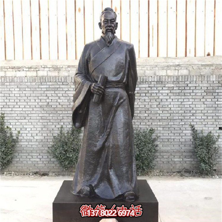 古代人物鑄銅雕塑，讓您感受古代典故的魅力！